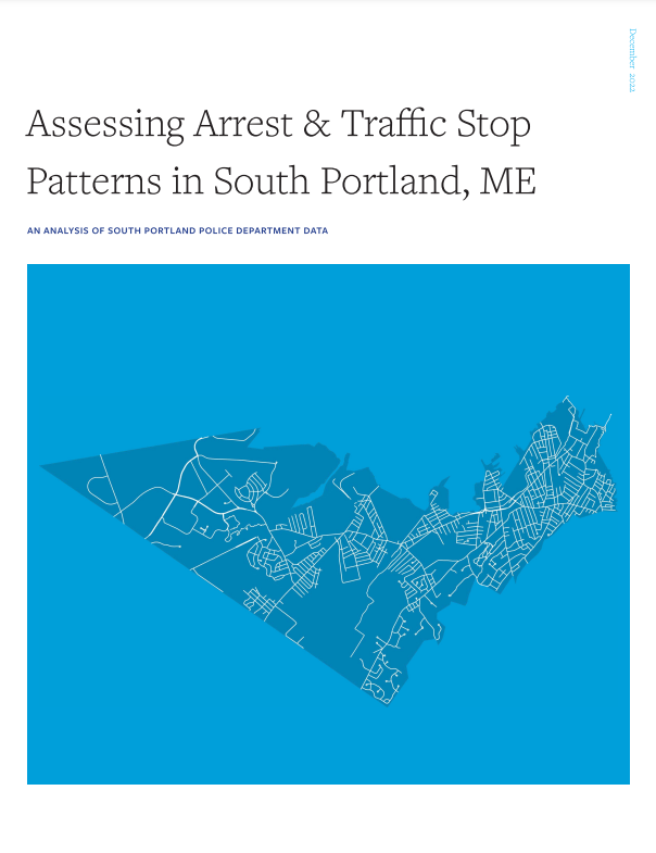 Assessing Arrest and Traffic Stop Patterns in South Portland, ME