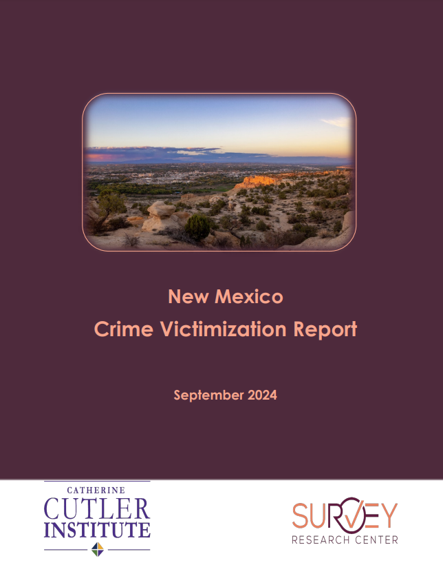 NM Crime Victimization Report cover